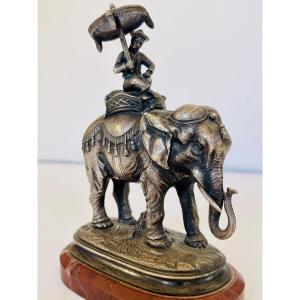 Éléphant en bronze - ARSON